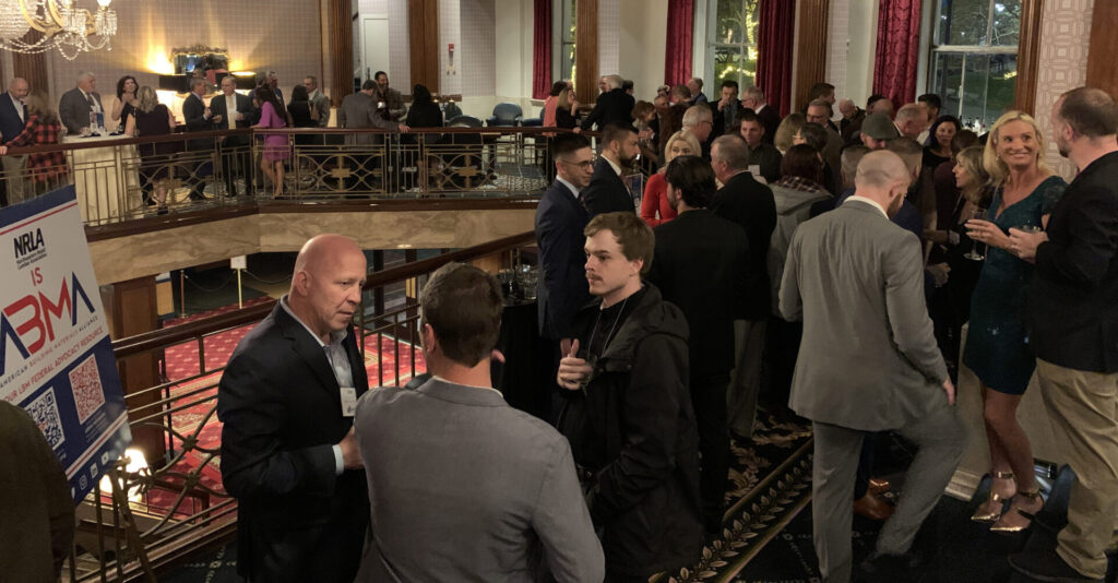 RILBMDA holiday party attendees