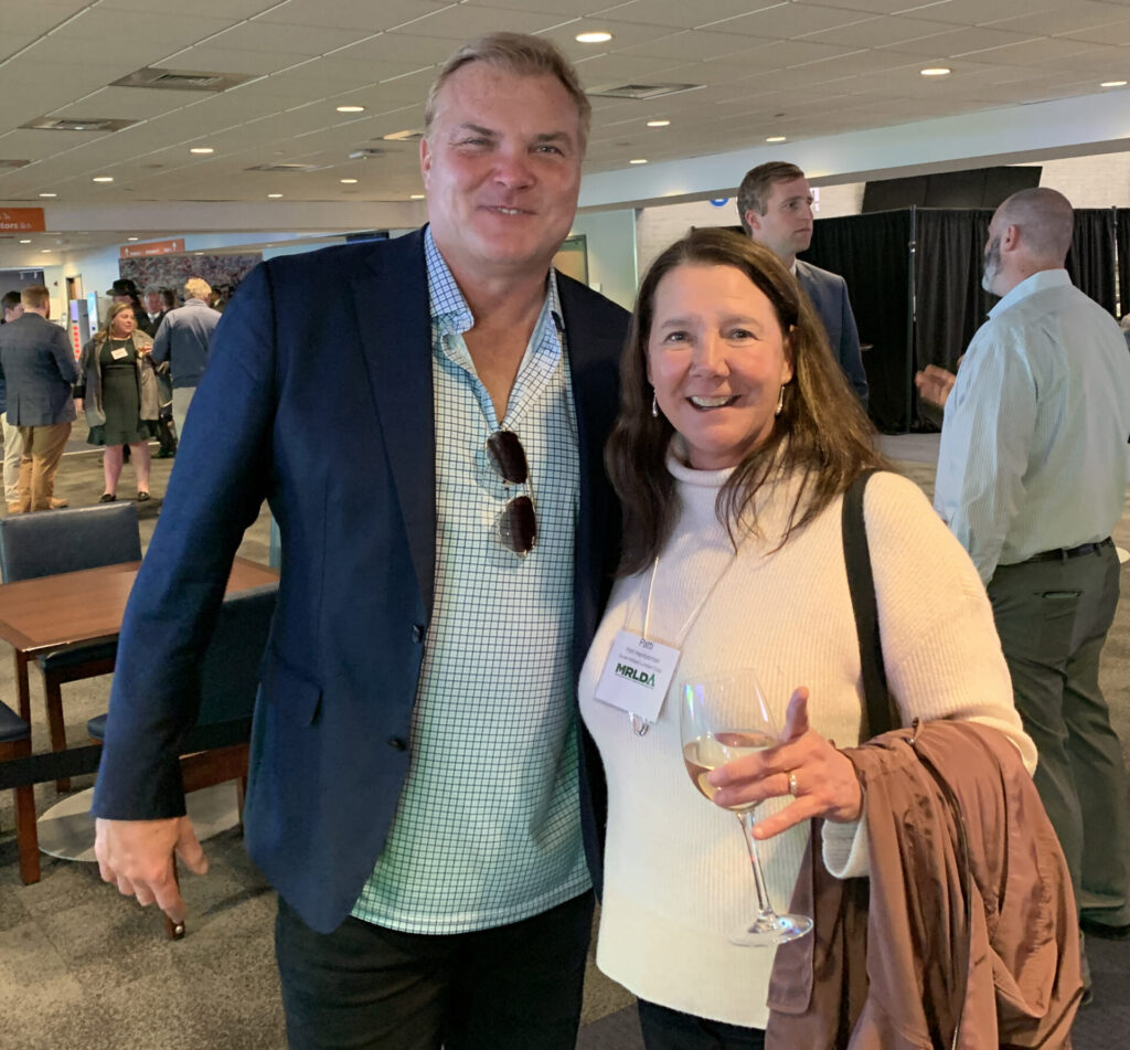 Scott Zolak and Patti Heintzelman