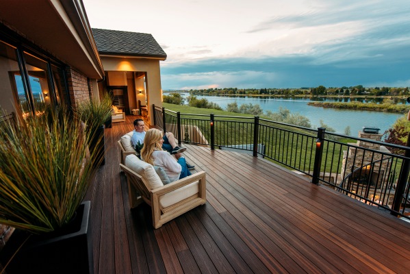 Envision composite decking.