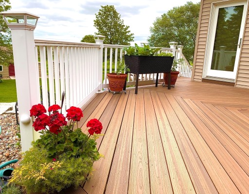 Envision composite decking.