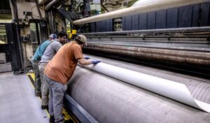 GP cellulose mill staff.
