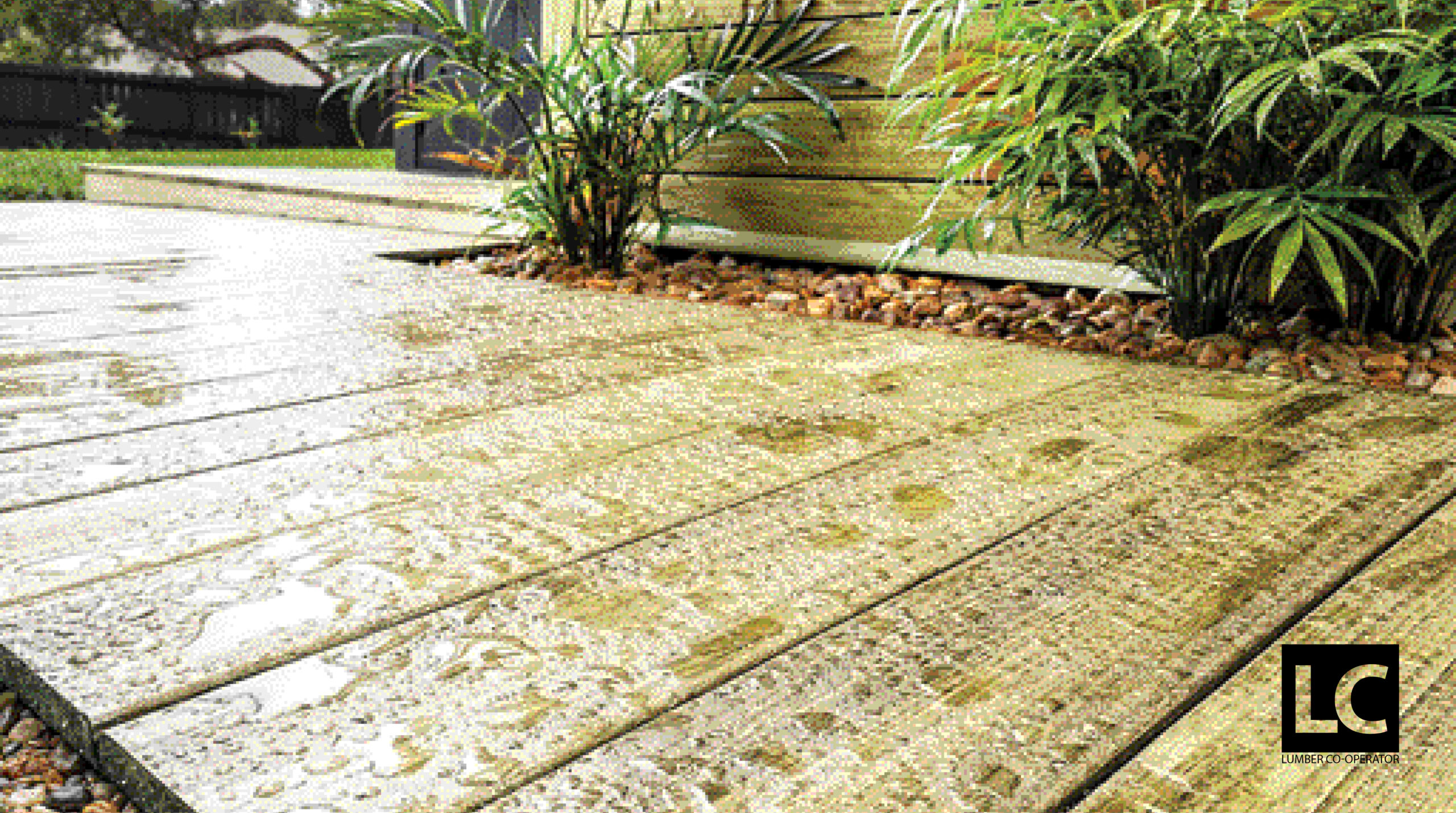 Pressure-Treated Deck